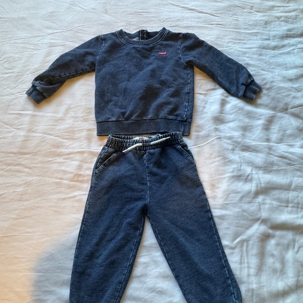Levi's Kids Navy Sweatpants